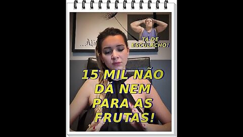 MODERNETE DIZ QUE 15 MIL DE PENSÃO NÃO DÁ PARA SOBREVIVER! MINHA FILHA, A PENSÃO É DA CRIANÇA!
