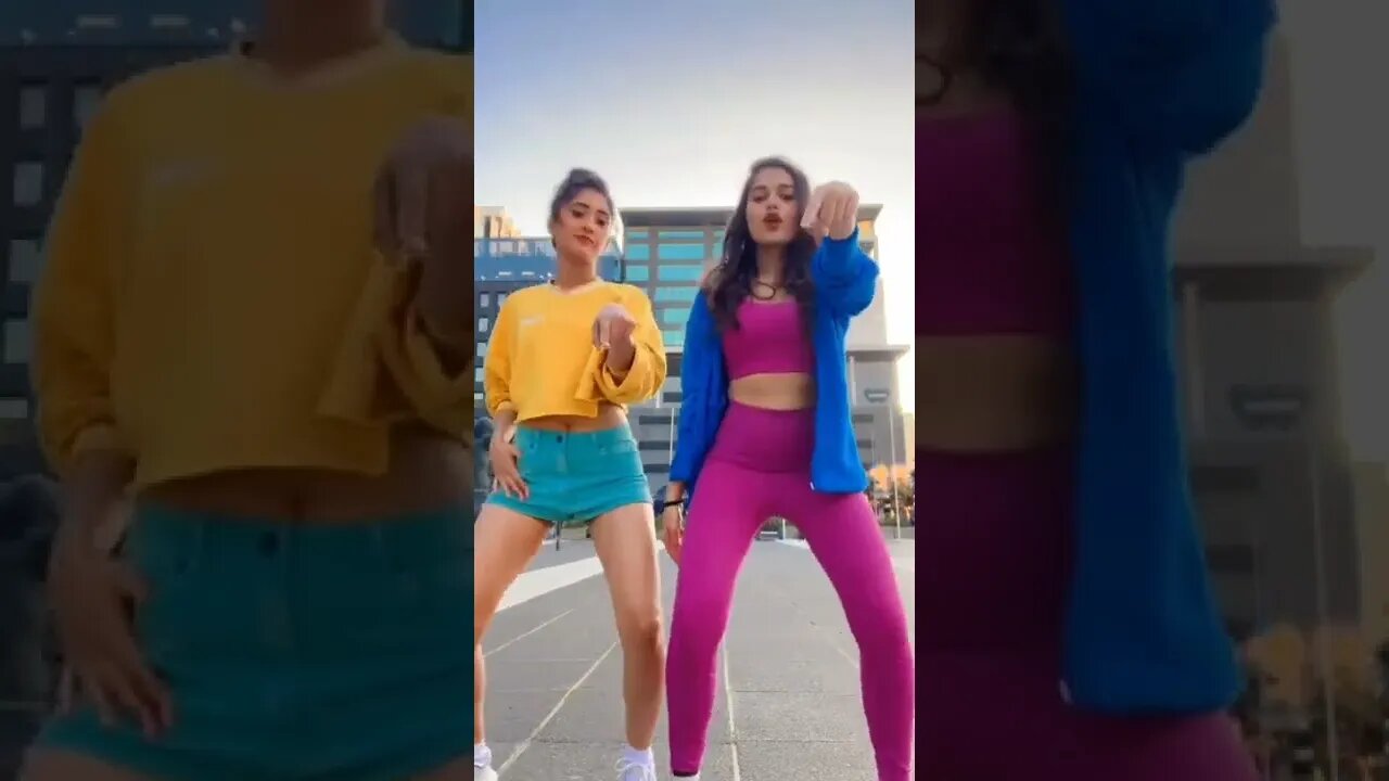 #girl dance video//Hero Teri Galliy song VFX tutorial Tiktok #short #tiktok #youtubevideo