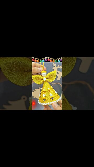 ❄DIY Best Christmas #Angel🌲 #Handmade #Christmas #Ornaments Making For Upcoming #Holiday #Crafts🎄