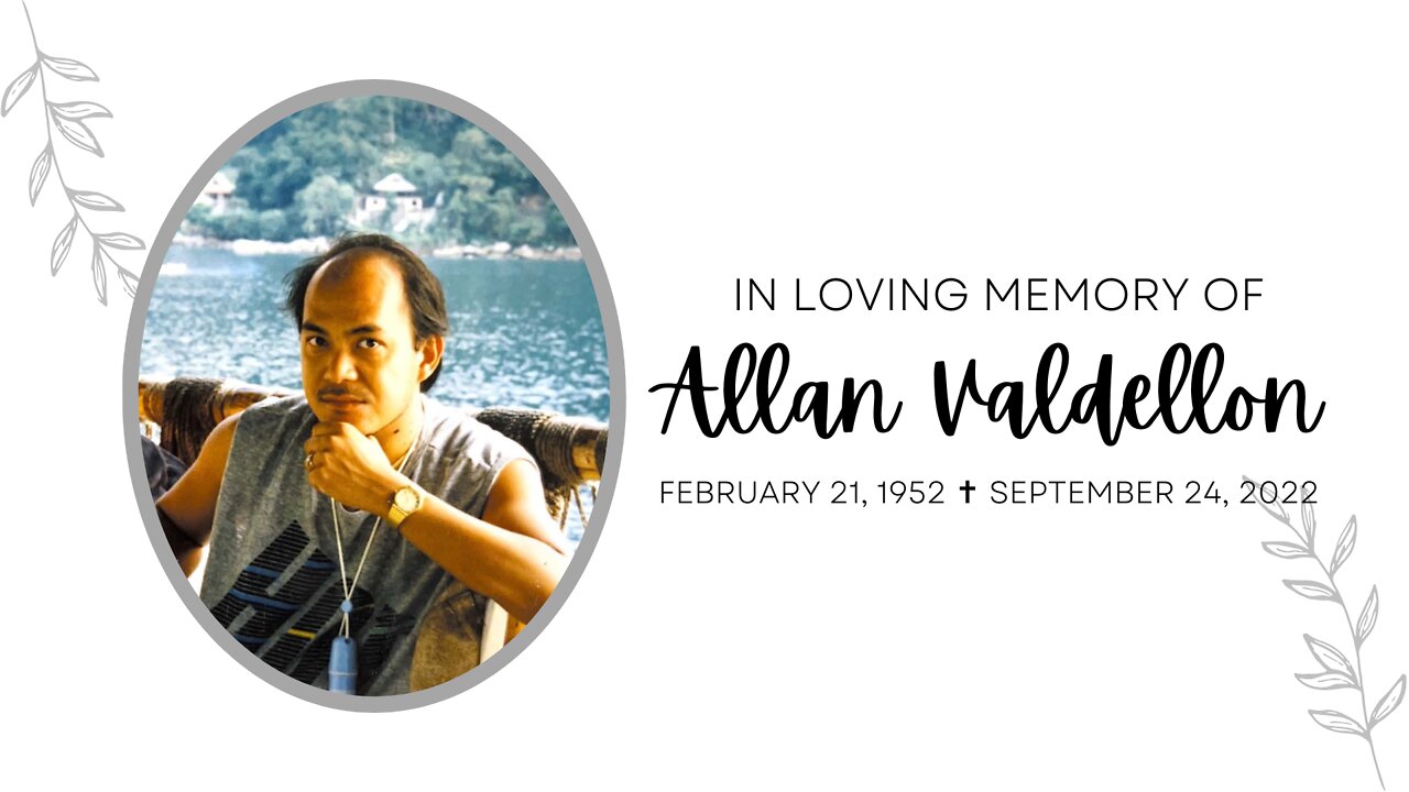 Allan Valdellon • Celebration of Life Service • 1952 † 2022