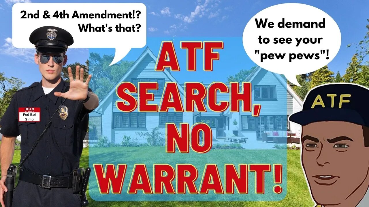 ATF Search Without a Warrant! | Straw Purchase Stormtroopers