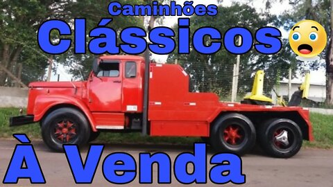 Ep.14 🚚 Caminhões Clássicos à Venda 📉 QRA Oliveira