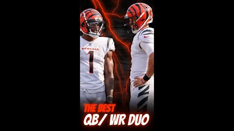 Is Joe Burrow And Ja'Marr Chase The Best Duo? #nfl #bengals #shorts #joeburrow #jamarrchase