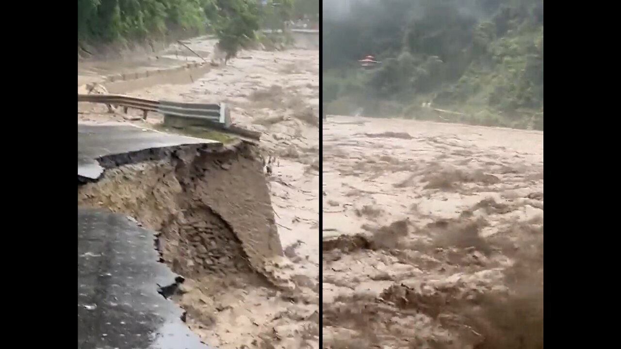 Sikkim Cloud Burst: Sikkim में ऐसे फटा बादल, अचानक आई बाढ़ से सेना के 23 जवान हुए लापता