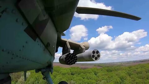 Russian Ka-52 & Mi-28 Multi-Purpose Attack Helicopters During The Special Military Operation