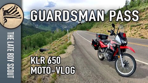 Guardsman Pass - Big Cottonwood to Midway, Utah: KLR650 Motovlog