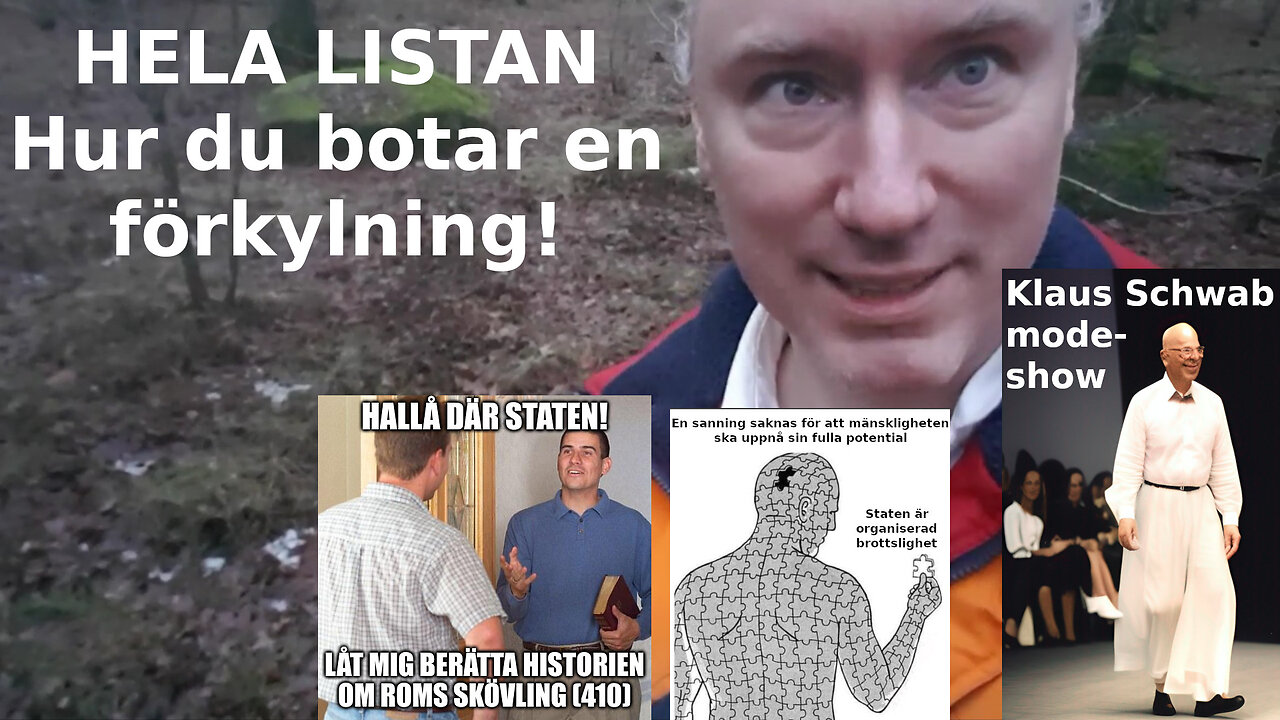 Bota förkylning. Vinna mot staten med Sun Tsu. Varning till vaxxade. Yx-adeln. Sänd DEM ett BUDSKAP