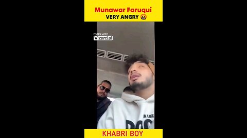 Munawar Faruqui Very Angry For this 🤬| Munawar Faruqui Facts #shorts #viral #munawarfaruqui