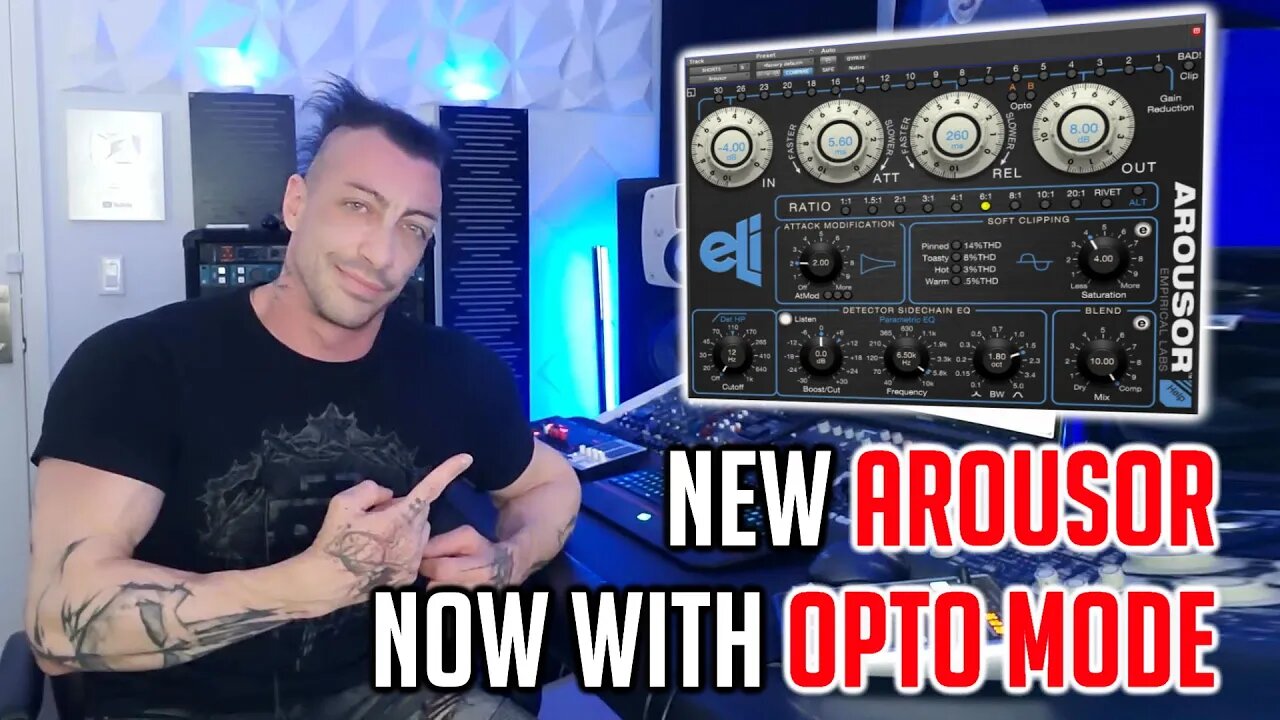 Empirical Labs NEW Arousor Rev 3: Now With OPTO MODE and More Saturation 🔥🤯