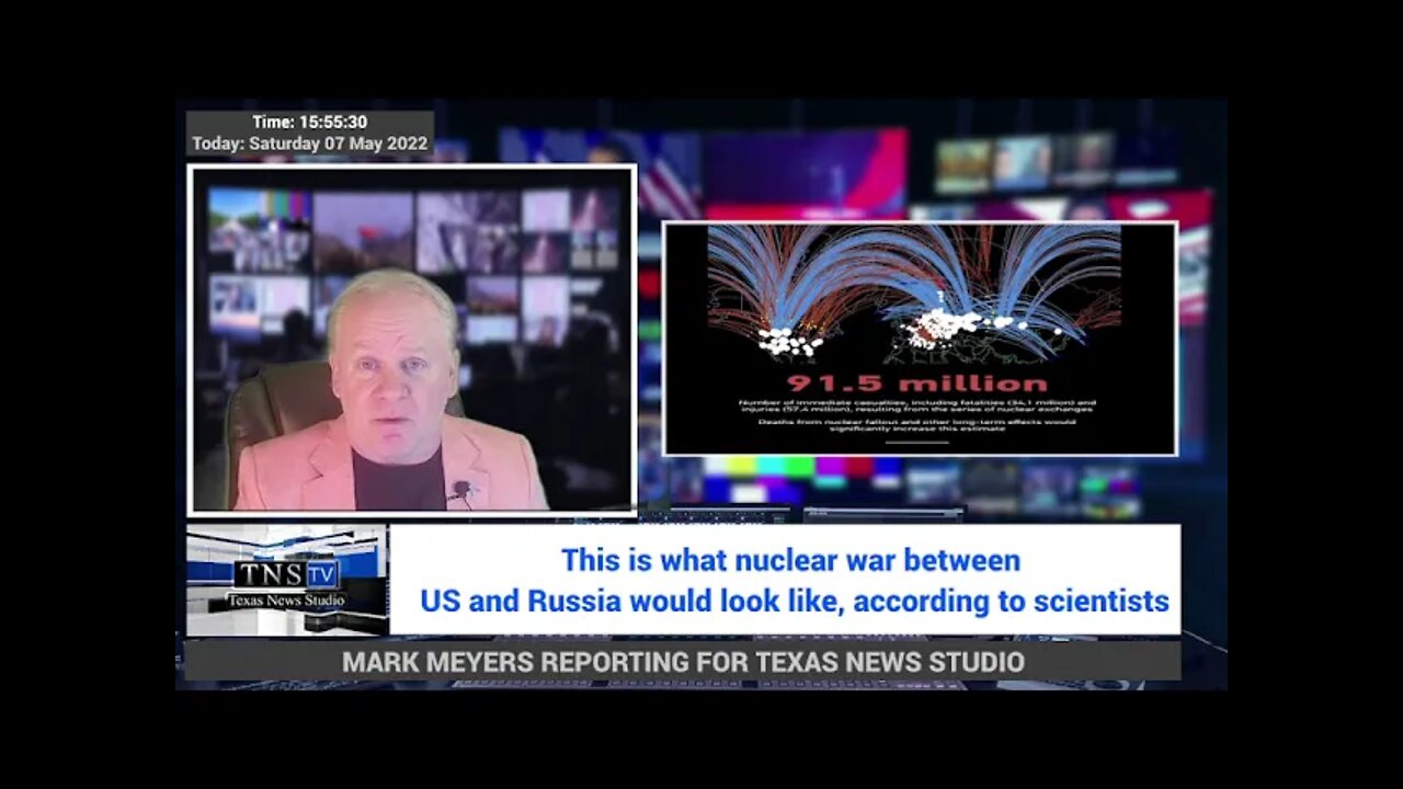 NUCLEAR WAR SIMULATION ACCORDING TO SCIENTISTS-WHAT IT WOULD LOOK LIKE