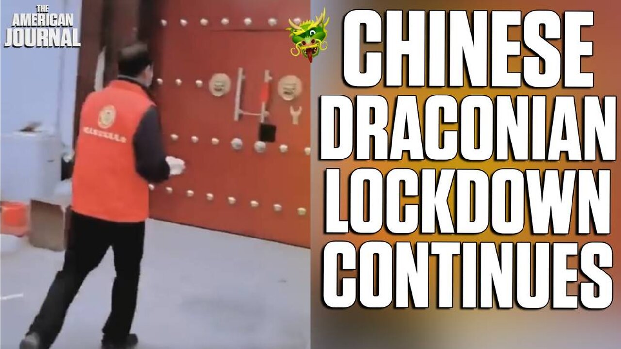 Watch: Chinese Lockdown Authorities Deliver Food Through Slots To People Trapped In Their Homes