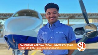 California Aeronautical University (CAU) welcomes special military tribute aircraft on its fleet