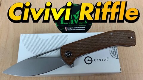 Civivi Riffle/includes disassembly/ another great affordable model !