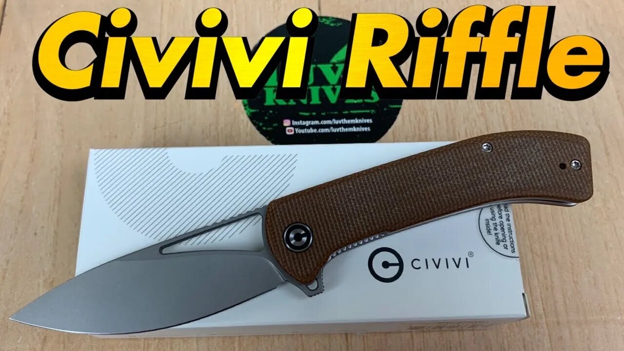 Civivi Riffle/includes disassembly/ another great affordable model !