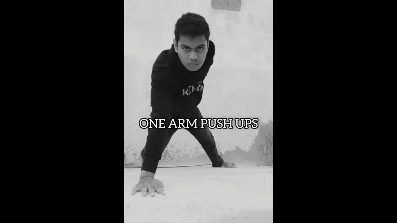 ONE ARM PUSH UP