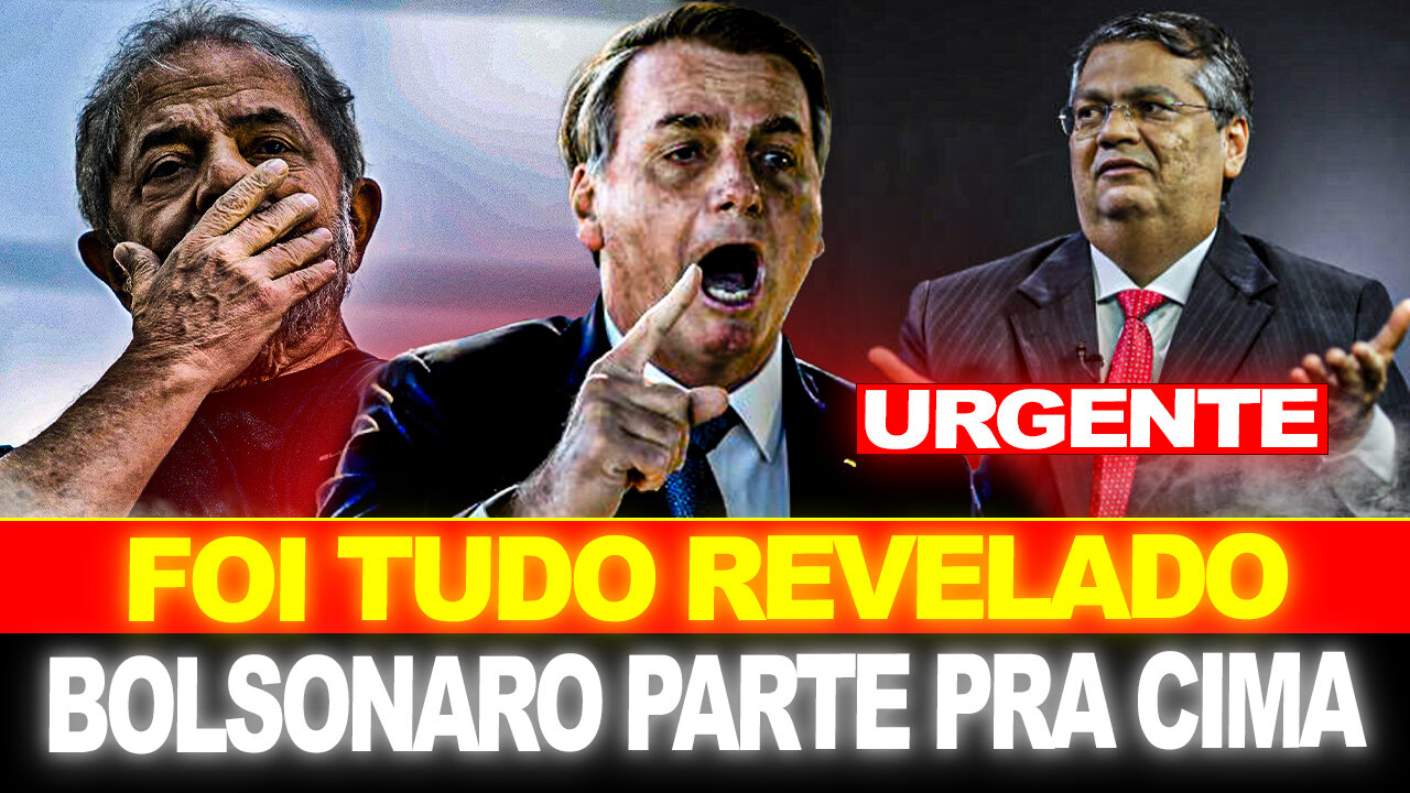 BOLSONARO PARTE PRA CIMA DE FLAVIO DINO... DECLARAÇÃO AGORA !! GOVERNO LULA JÁ ERA...