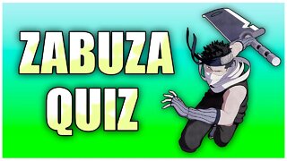 Quiz Zabuza Momochi - 15 Perguntas sobre o Zabuza - Quiz Naruto