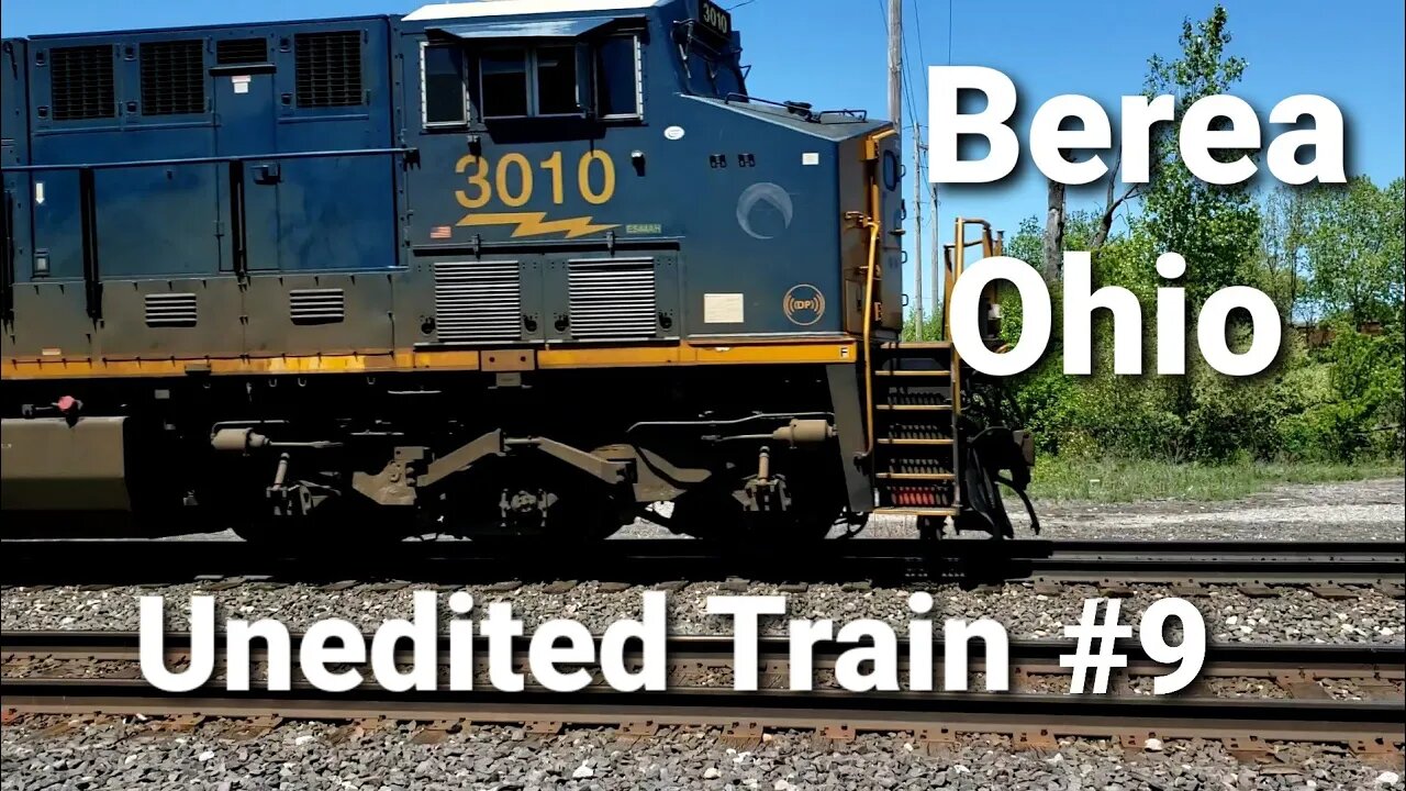 Berea Ohio CSX intermodal train 9 of 14