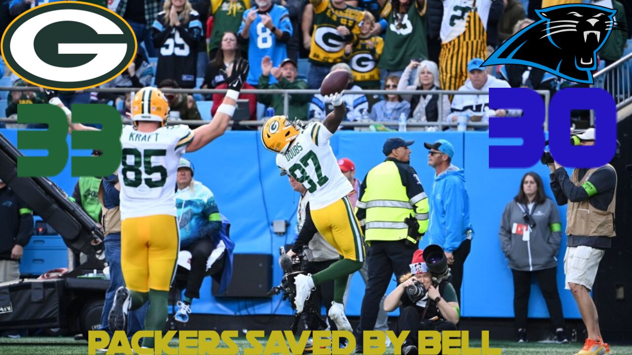 Green Bay Packers Are Saved By The Bell And Beat The Carolina Panthers