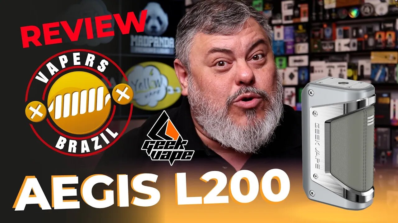 Geekvape Aegis L200 - Lançamento !!! O novo Mod Legend de 2 baterias - Review PTBR