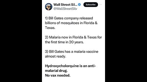 Millions of Bill Gates Zombie Malaria Mosquitos Dropped From Helicopter 9-5-23 Salty Cracker