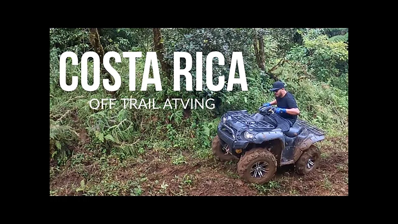 COSTA RICA PART 2/ATV Riding in the Rainforest