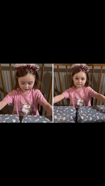 Sweet girl keeps making the same wish to make sure it stays true