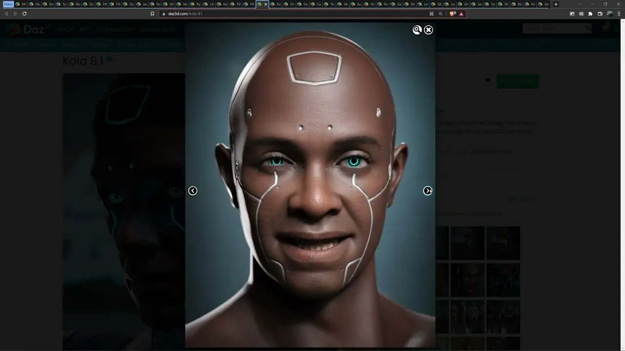 Black and #African Male 3D Assets On Daz3d Marketplace