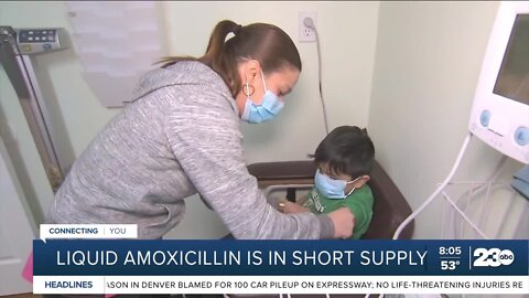 Liquid Amoxicillin is in short supply