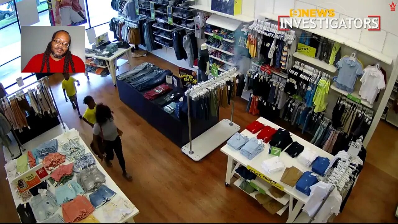 Mom Uses Her Kids To Allegedly Set Store On Fire So She Could Steal From Clothing Store!