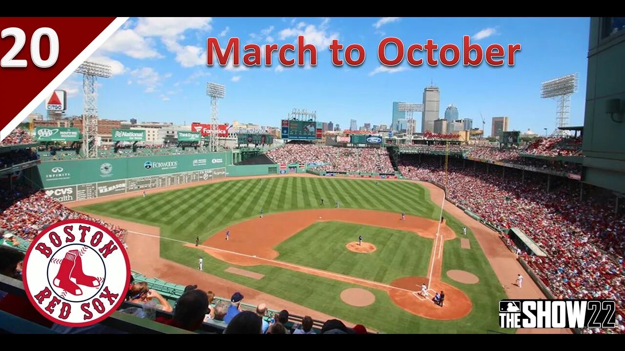 In Danger of Being Eliminated l March to October as the Boston Red Sox l Part 20