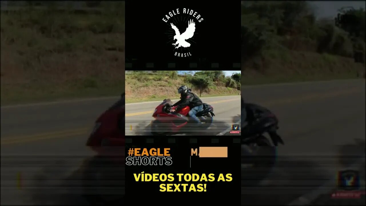 O Alê testando a Hayabusa do Canal @Diário Estrada #shorts #eagleshorts