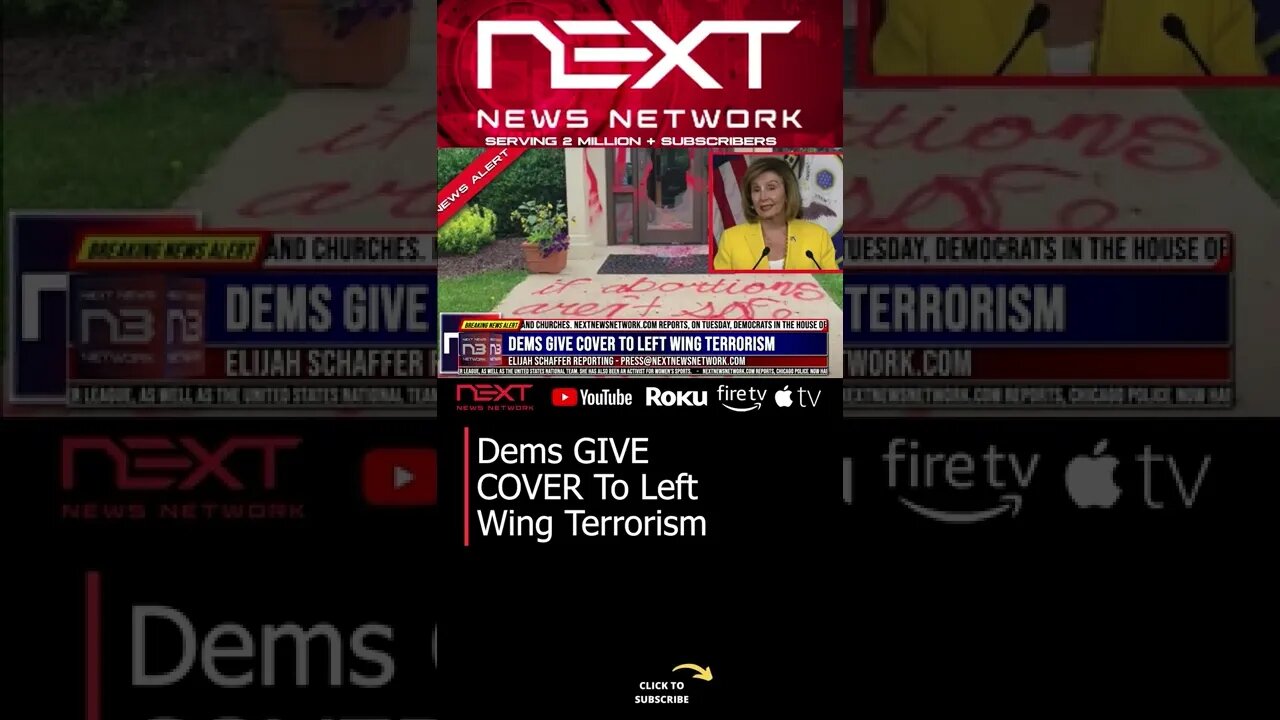 Dems GIVE COVER To Left Wing Terrorism #shorts