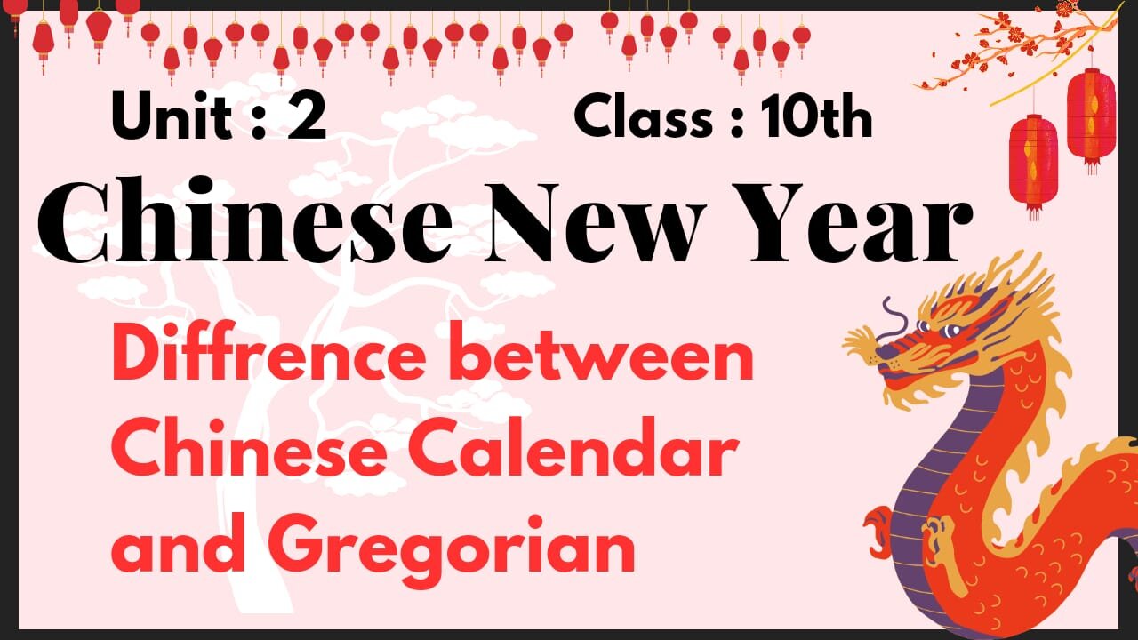 English ||chinese new year date and month || Chinese calendar and Christian Calendar