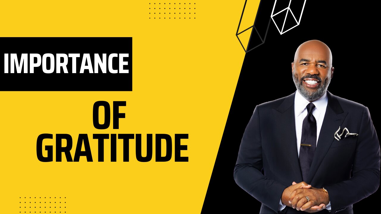 IMPORTANCE OF GRATITUDE | Spiritual Motivational Speech