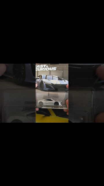 Hot Wheels Velozes e Furiosos Acura NSX Fast Furious #shorts