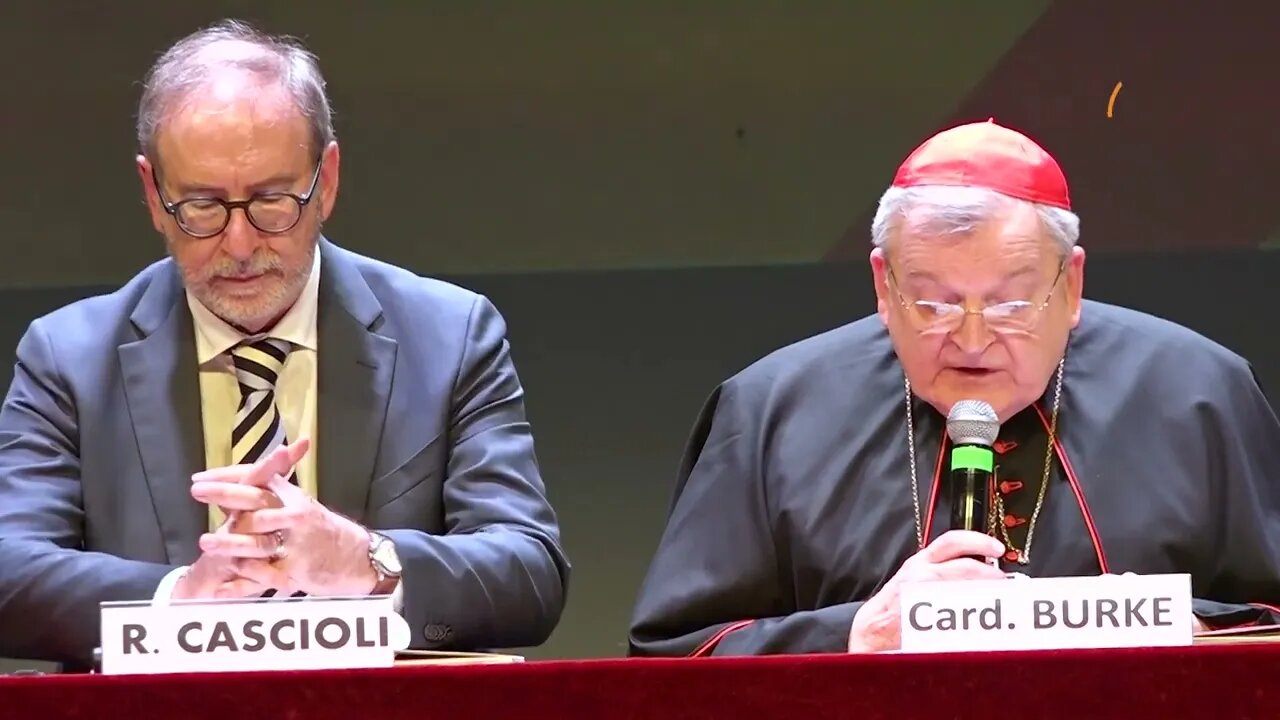 La sinodalità contraddice la vera identità della Chiesa, Cardinal Burke