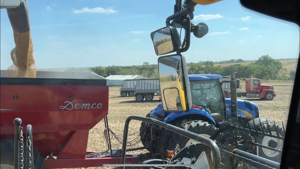 Nebraska Soybean Harvest has begun! / Day 1 Fall Harvest (and a brand new pair of Brunt boots)