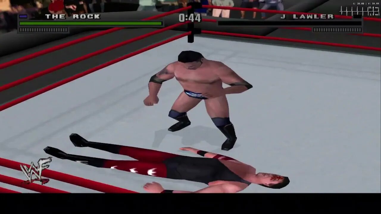 wwf attitude ps1 or duckstation: short match 7