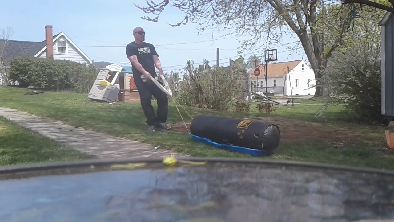 Blue Collar Training - Weighted Sled Drag/Farmers Walk w/ Straps And 180lbs