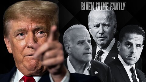 Trump Promises SPECIAL PROSECUTOR for BIDEN Crime Family