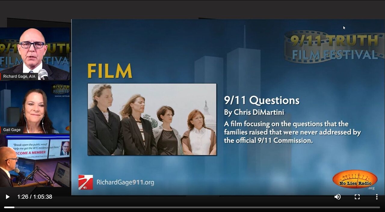 Theater 3 – FILM: 9/11 Questions – by Chris DiMartini