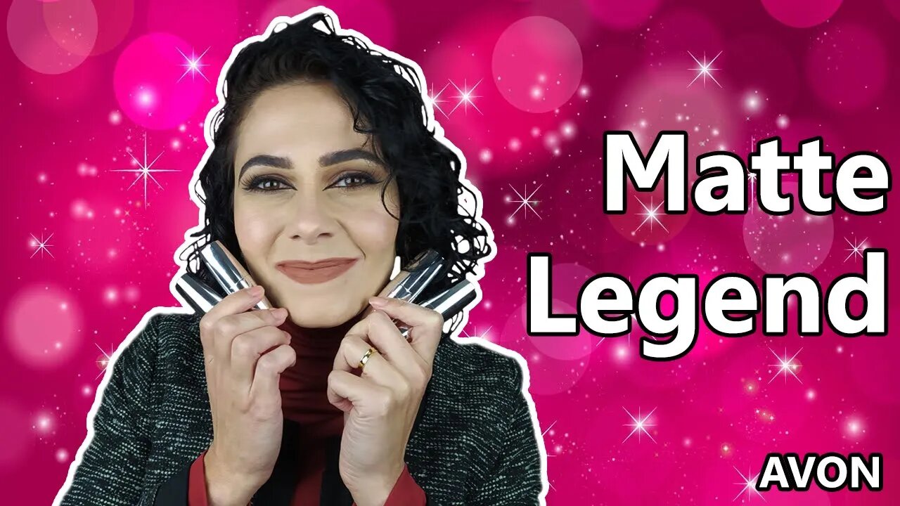 LANÇAMENTOS BATOM AVON Matte Legend - Resenha