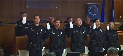 North Las Vegas police welcomes new officers