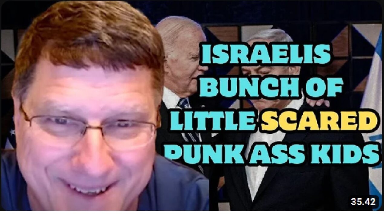 Scott Ritter: Israelis are a bunch of little scared punk ass kids can't survive without US money