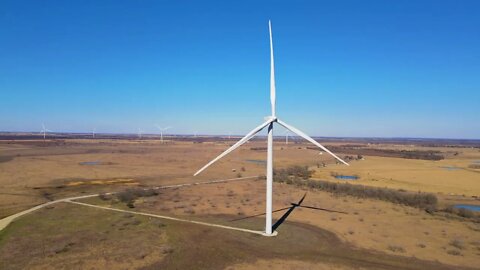 Wind Turbines around Mart