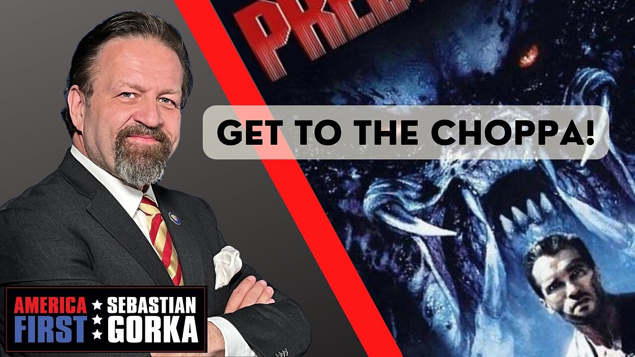 Get to the choppa! Chris Kohls with Sebastian Gorka on Making Movies Great Again