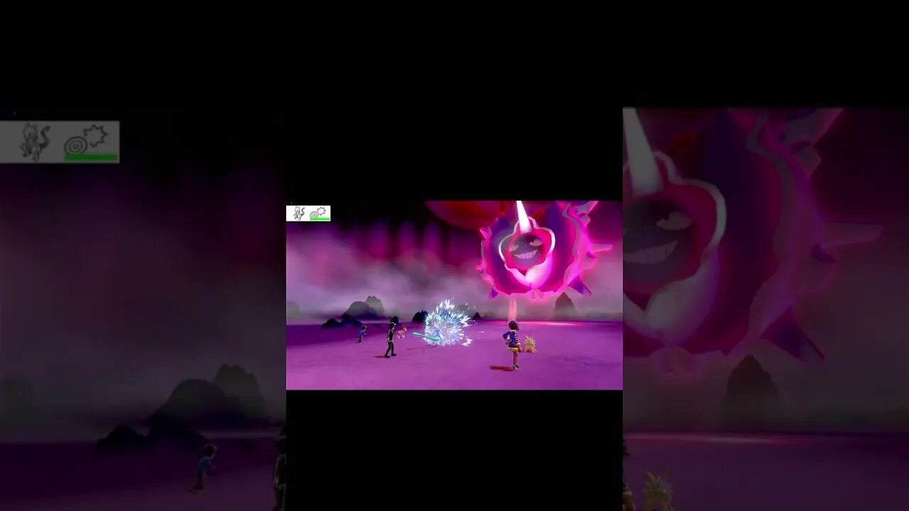 Pokémon Sword - Dynamax Cloyster Used Water Gun!