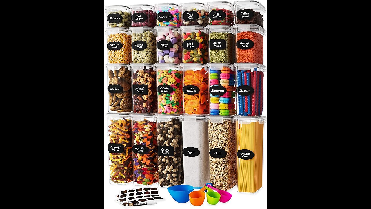 Food Storage Container Set 24 Piece