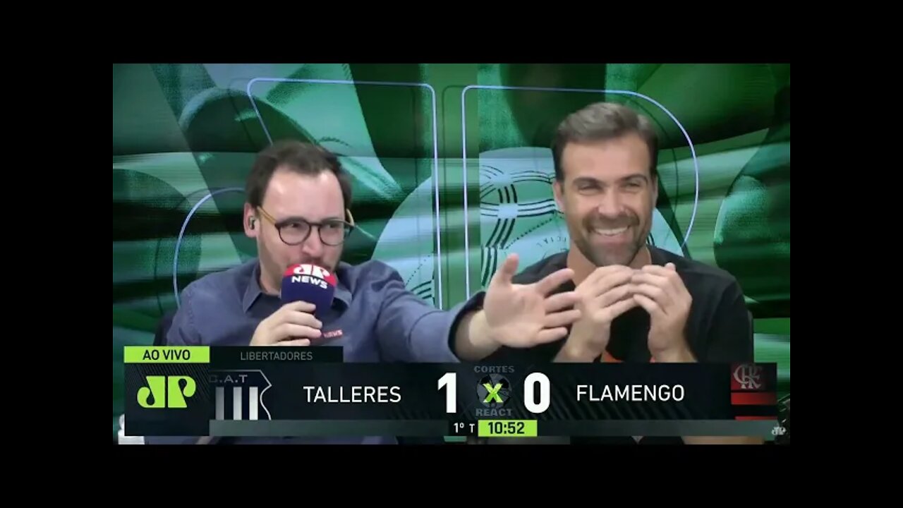 REAÇÕES PILHADO TALLERES 2 X 2 FLAMENGO LIBERTADORES